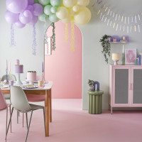 Widok: 5 balonów urodzinowych Bella pastelowych 30cm