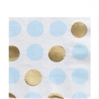 Preview: 16 dotted napkins 33cm