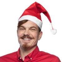 Anteprima: Classico cappello da Babbo Natale Unisex