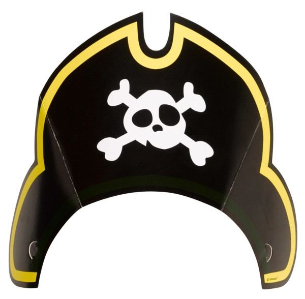 8 söta pirat sjöfarar hattar