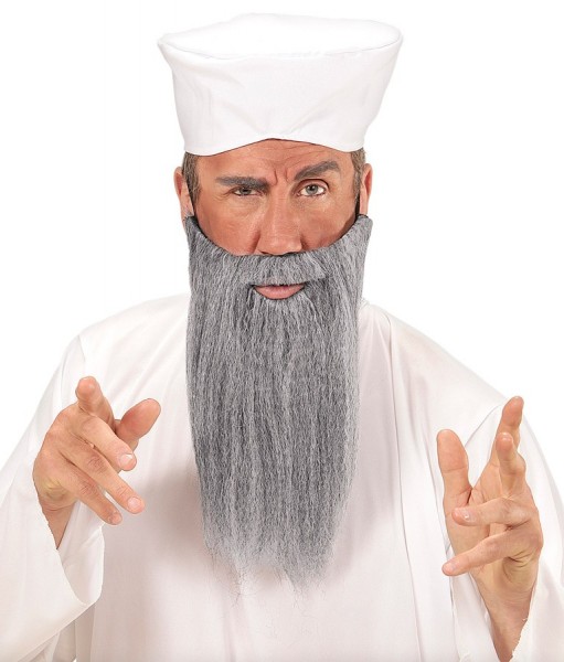 2-part wizard full beard with turban