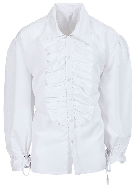 Weißes Rüschenhemd Sandro für Herren 5
