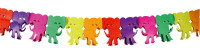 Preview: Paper garland elephant 6m