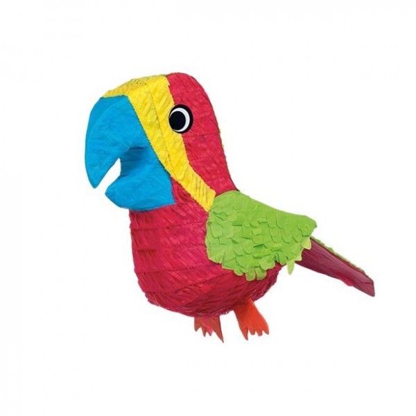 Divertente pappagallo pinata 38cm