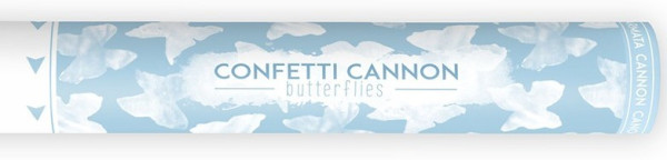 Canon à confettis papillon 40cm