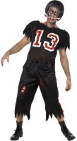 Vorschau: Halloween Kostüm Grusel Untoter Footballer Nummer 13